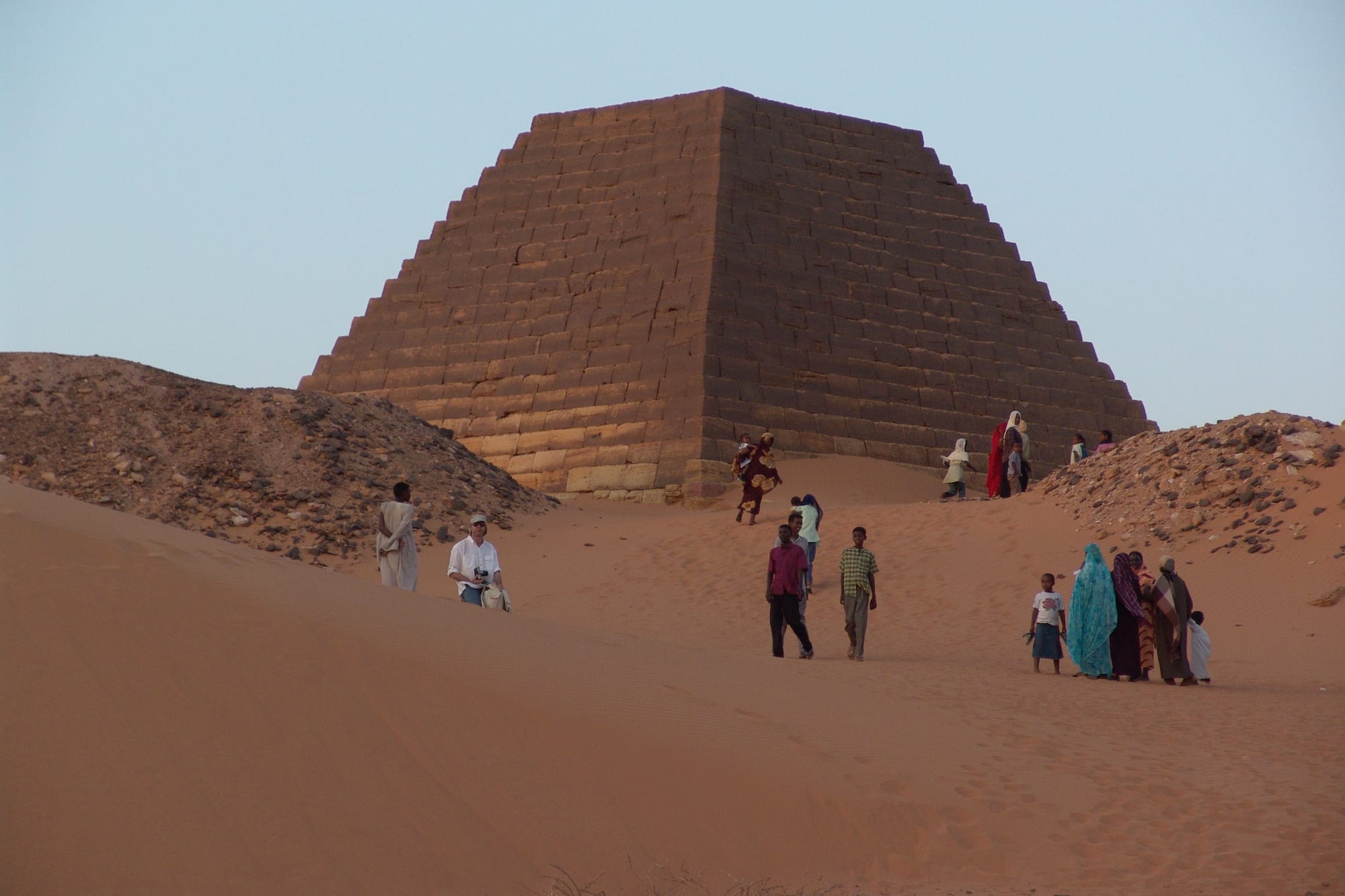 Necropoli orientale di Meroe, Sudan