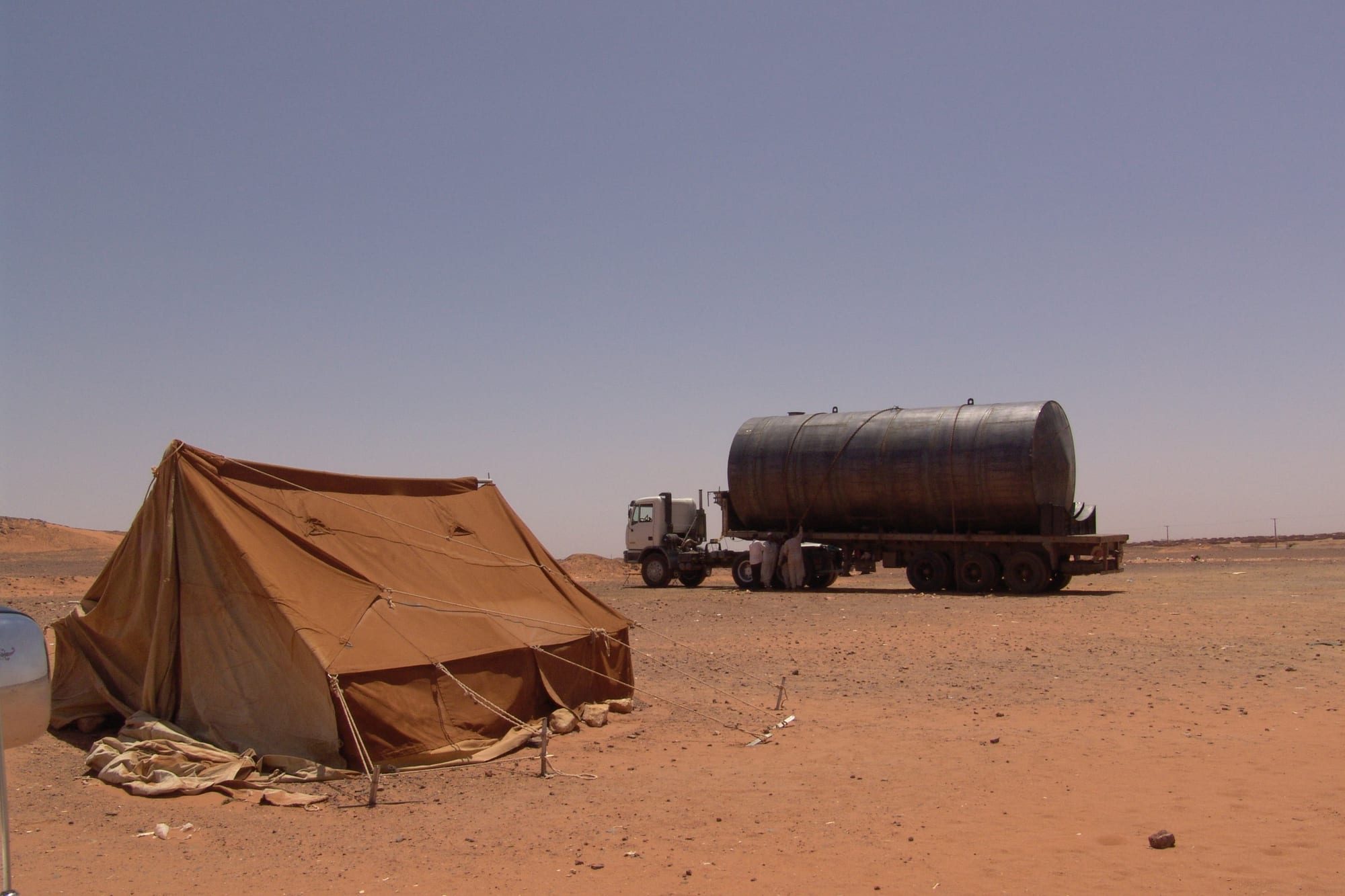 Casello alla periferia di Khartoum, Sudan