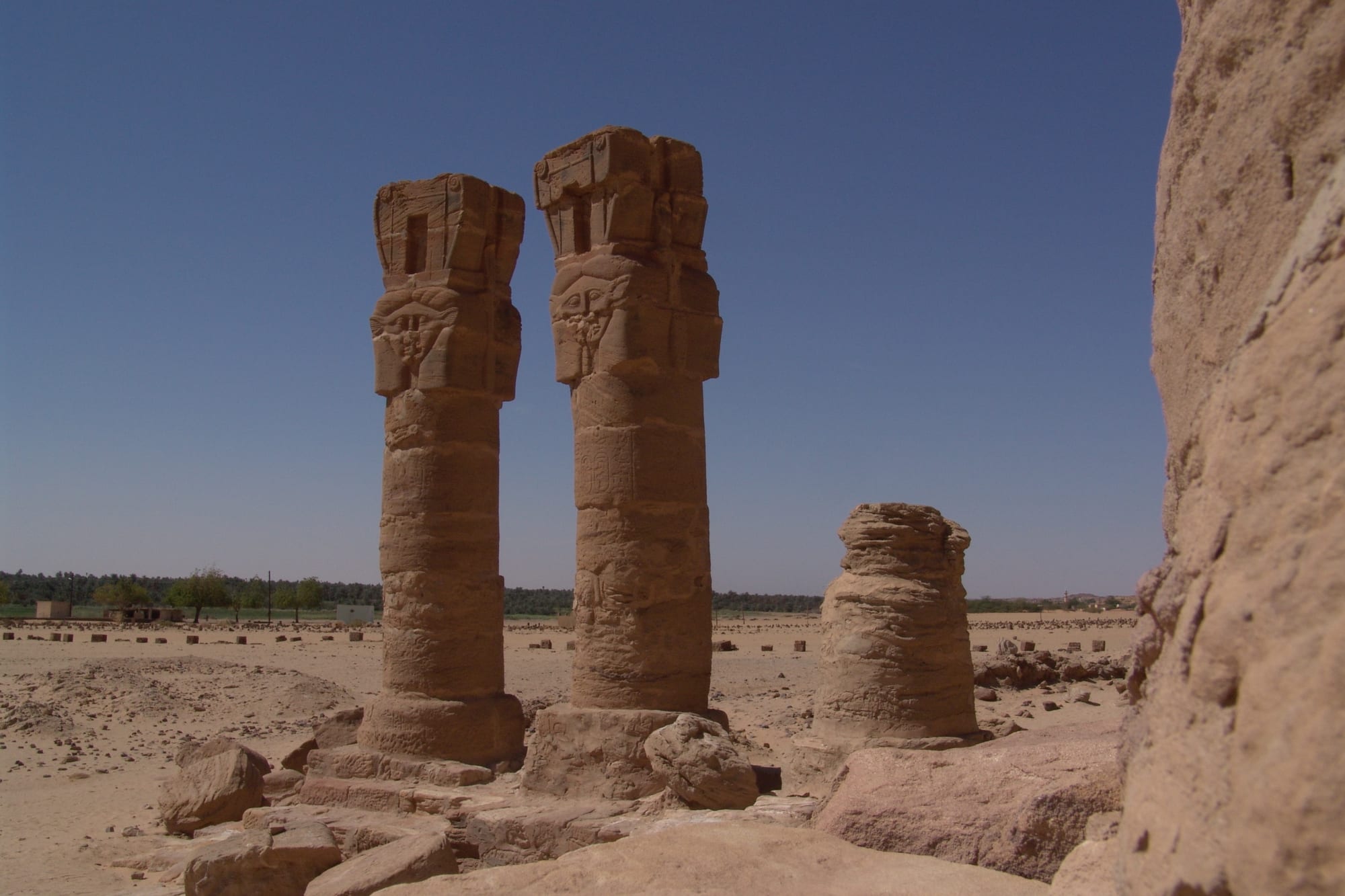 Tempio di Amon ai piedi del Jebel Barkal, Sudan