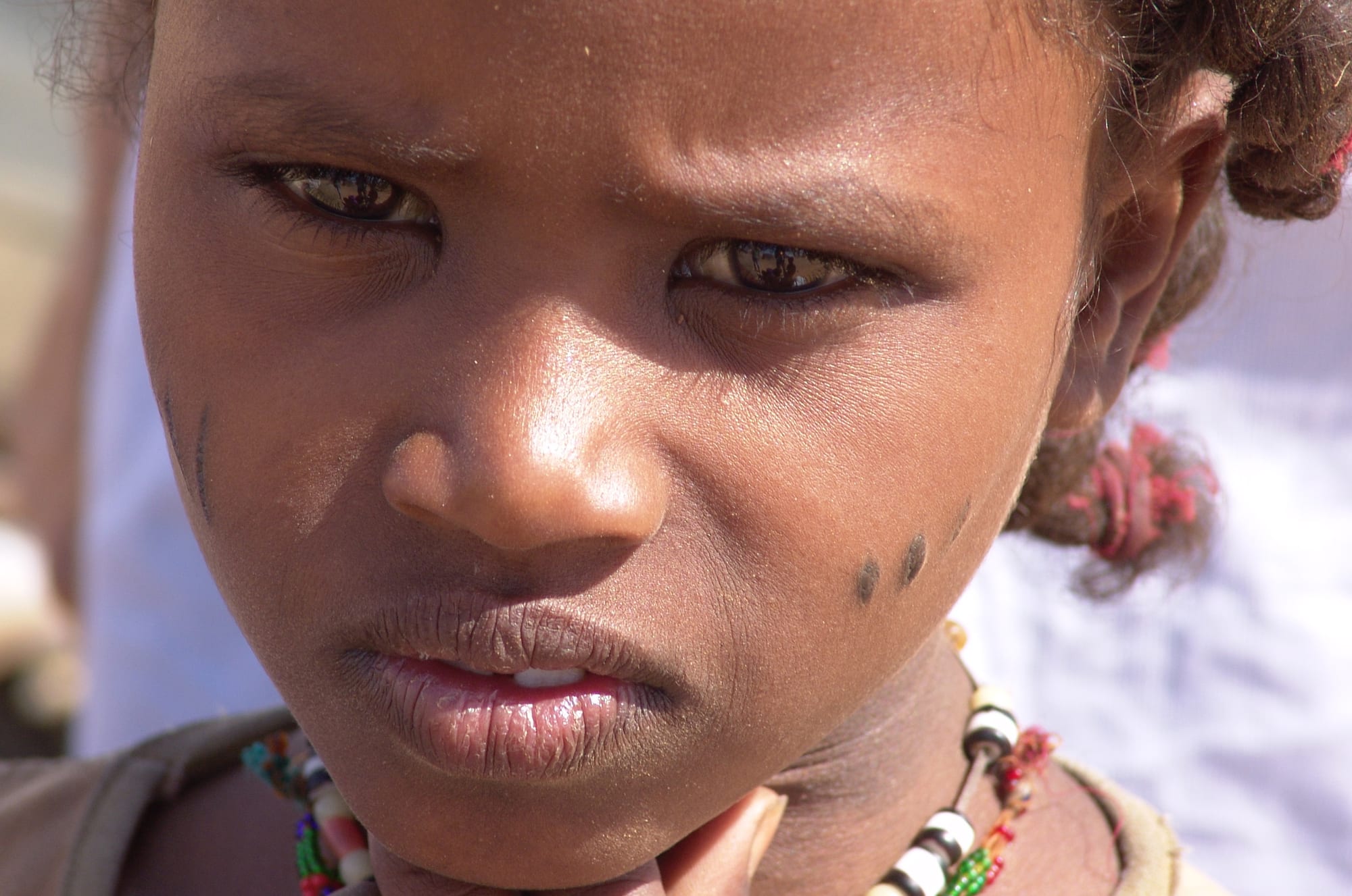 Ritratto di un nomade Bisharin, Sudan