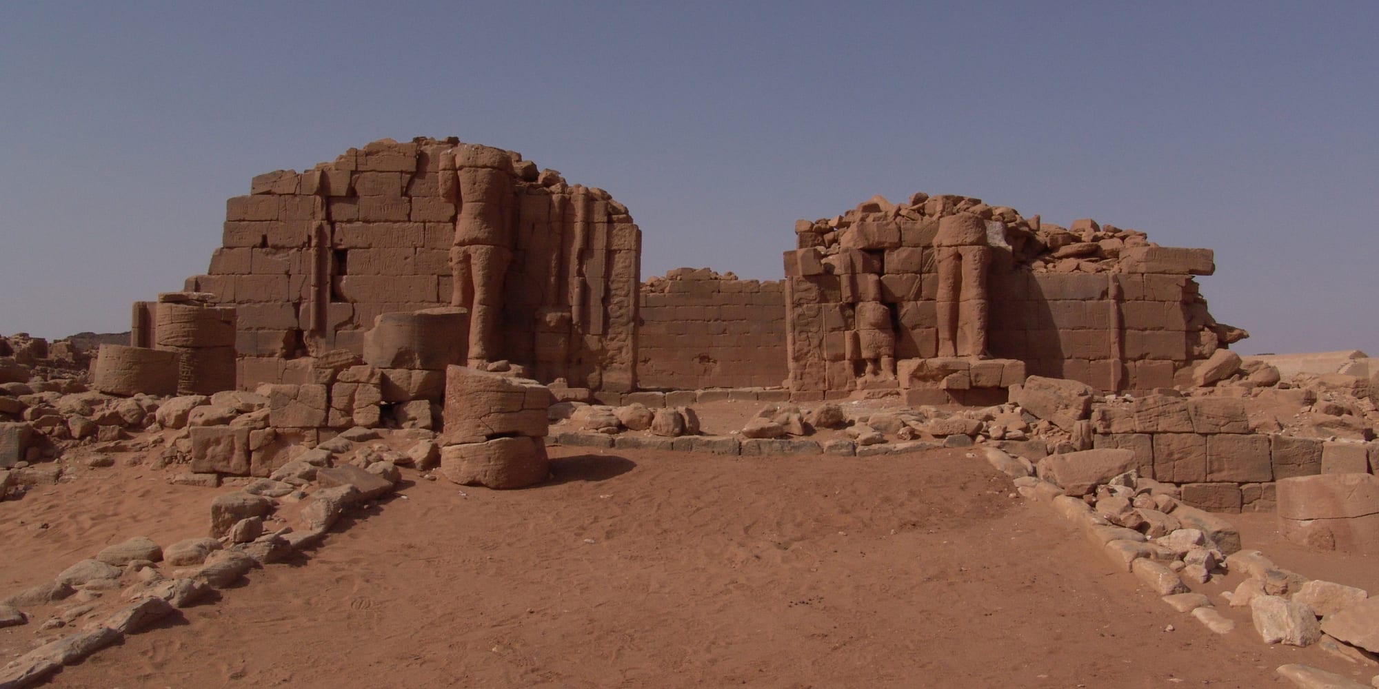 Le rovine del tempio di Musawwarat. Sudan